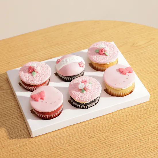 NJD Mama Cupcake Box