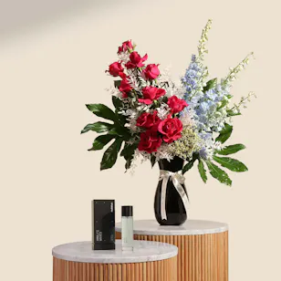 Mubkhar Amalfi Waves Unisex EDP | Coastal Muse Flower Vase Mubkhar Amalfi Waves Unisex EDP | Coastal Muse Flower Vase