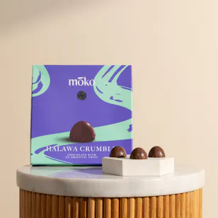 Moko Halawa Crumble Chocolate Box | 16 Pieces
