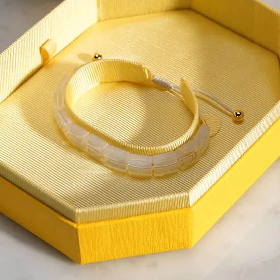 Swarovski Letra Moon White Crystal Women’s Bracelet