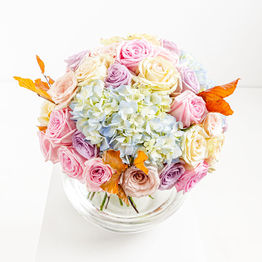 Pastel Fizz Large | Glass Vase