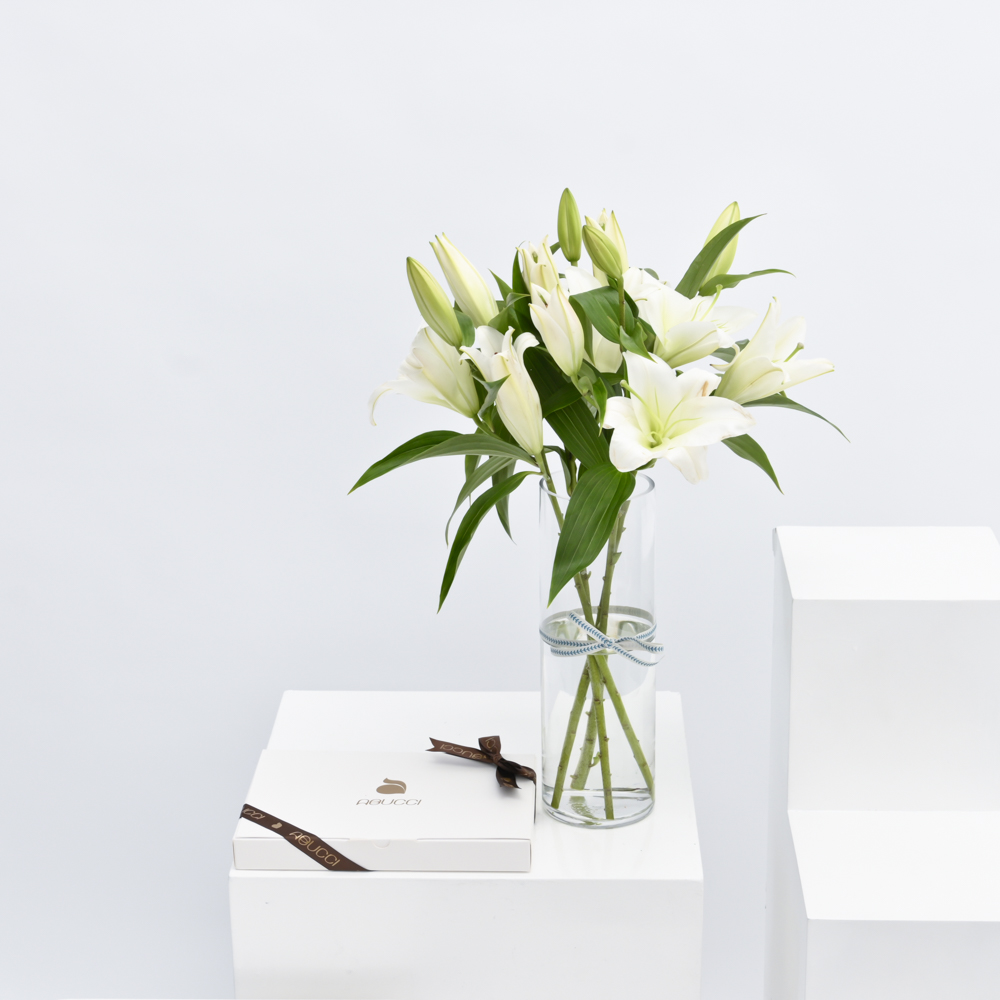 شوكولاتة ابوتشي | ليليوم أبيض