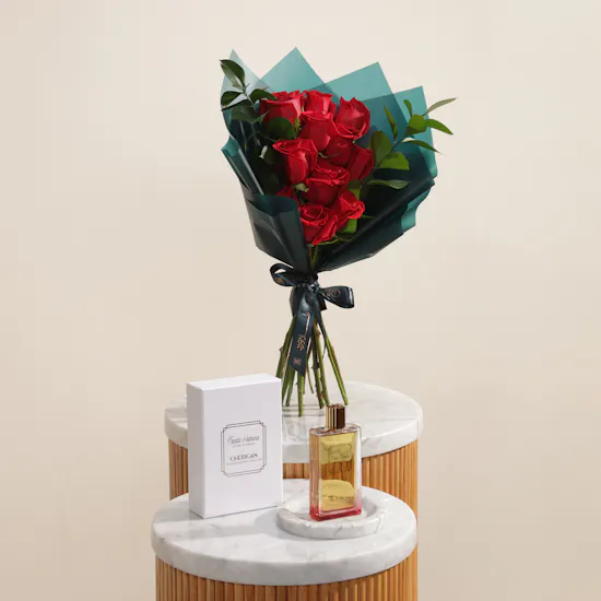 Cherigan Fiesta Habana Unisex Extrait De Parfum | Glowy Red Roses Bouquet