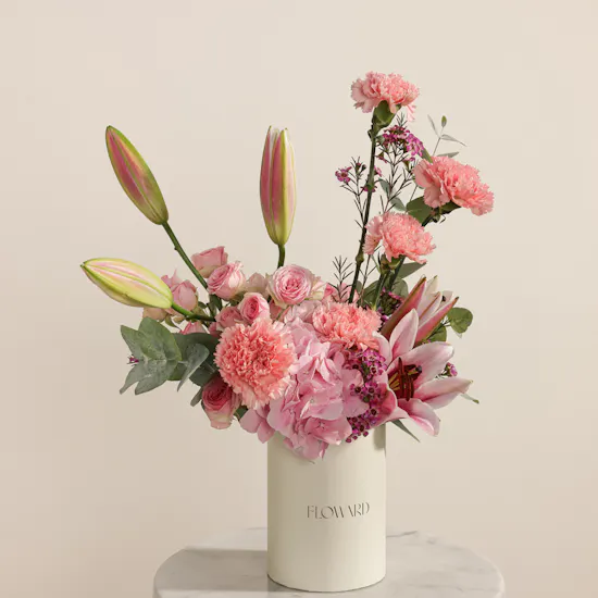 Her Pink Presence Flower Box