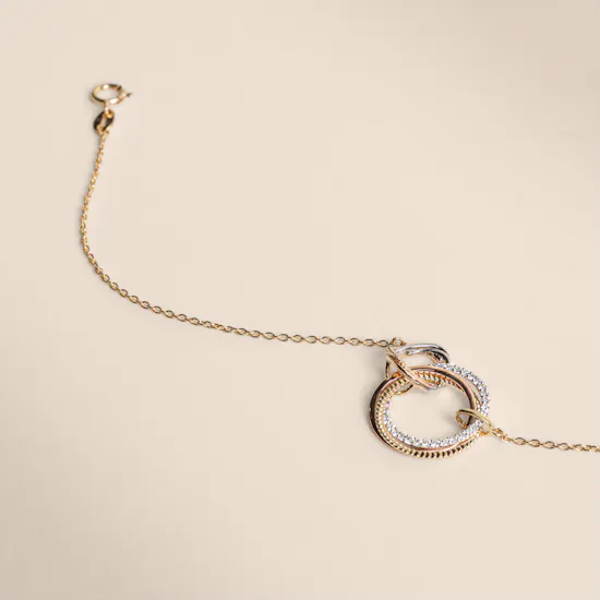 Damas Revolve Trio Diamond Bracelet