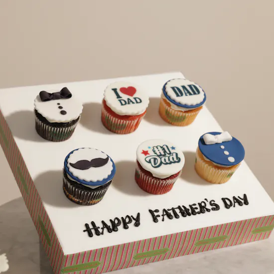 Helen's Bakery Father's Day Cupcakes
