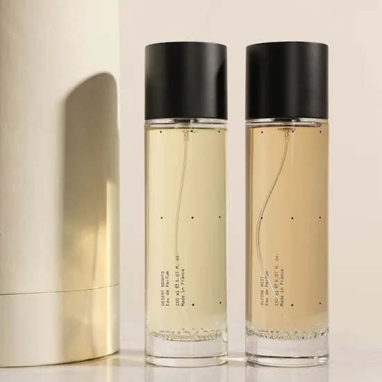 ثنائي عطور سحر الزعفران والصندل من مبخر