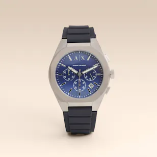 Armani Exchange Rafael Chronograph Dark Blue Men's Watch Armani Exchange Rafael Chronograph Dark Blue Men's Watch