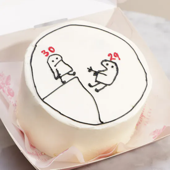 Sweetylicious Birthday New age Korean Cake
