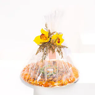 Assorted dried fruits arrangement by NJD