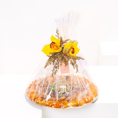 Assorted dried fruits arrangement by NJD