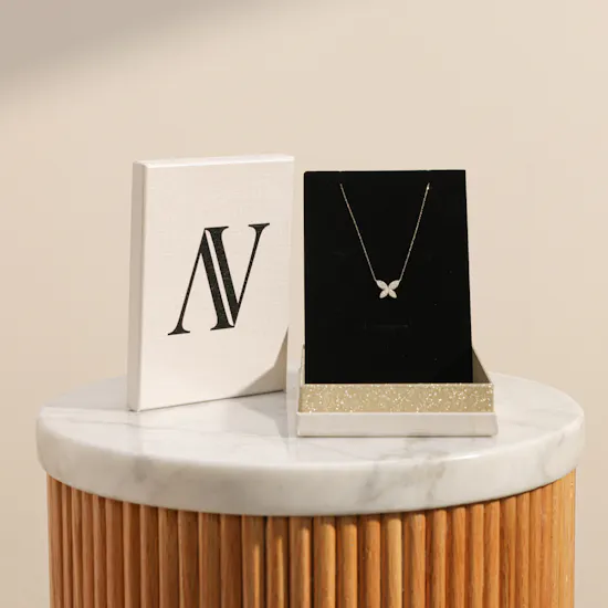 AV Jewelry Butterfly Collection Gold Necklace