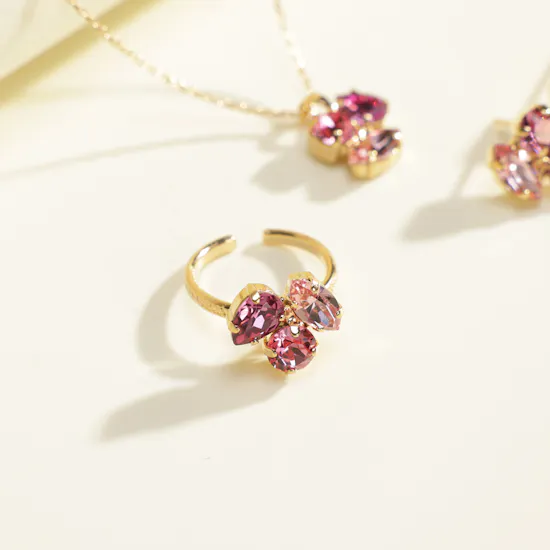 Caroline Svedbom Pink Combo Jewelry Set