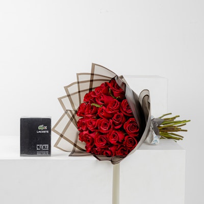 Lacoste L.12.12 Noir Intense for Men | 25 Love Roses