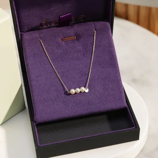 Damas Luxury Women Necklace | Precious Flowers Vase