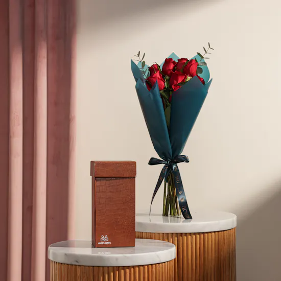 Cascades Decorative Square Metal incense Burner | Charming Flowers