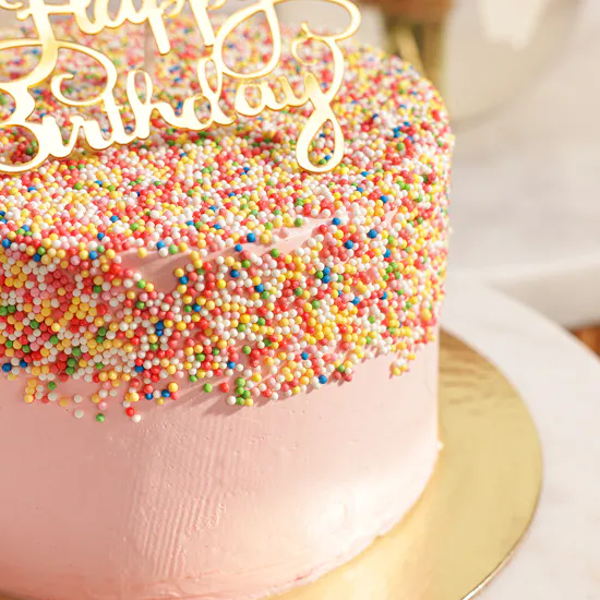 Sweet Atelier Happy Birthday Cake | Amazing Flowers Vase