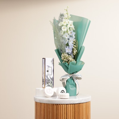 Olivos lavender Rose Luxury Soap Set | Beautiful Flowers