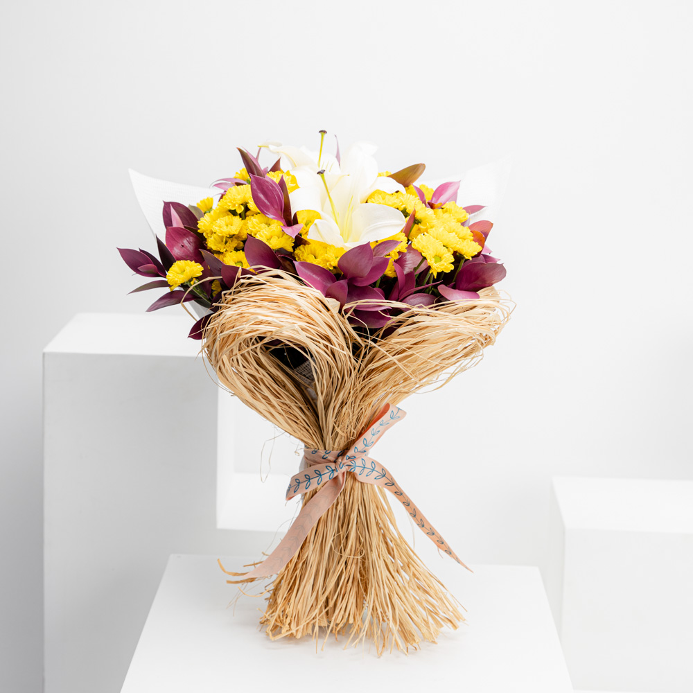 باقة تألق صفراء