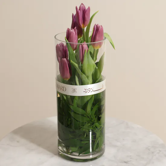 Nua Classic Luxury Blue Large Bonbon Box | Splendid Flower Vase