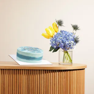 Koko Happy Birthday Husband Cake | Cheerful Flowers