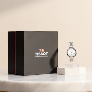 Tissot Flamingo Silver Women's Watch