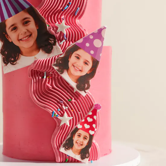 NQ's Bakery Party Memories Photo Cake