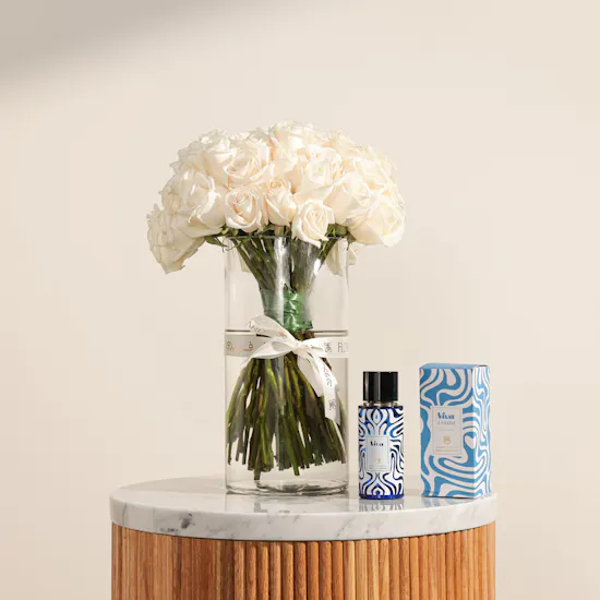 Abdul Samad Al Qurashi Viva La Vida Perfume | Magical Flowers Vase