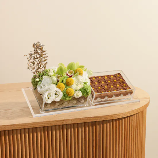 Abucci Luxury Chocolate Tray | Luxury Flowers