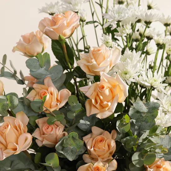 Cascade of Grace Flower Basket