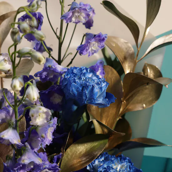 Blue Midnight Dream Flower Bouquet