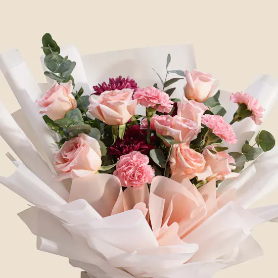 Gentle Heart Flower Bouquet