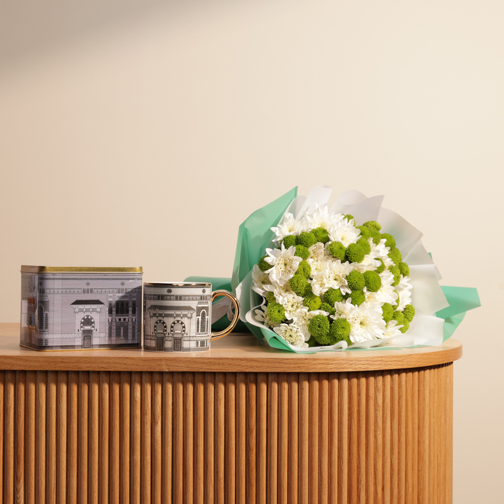  كوب سيراميك من أرتفيينا | زهور رقيقة