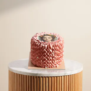 Floward Customized by Photo Premium Pink Cake