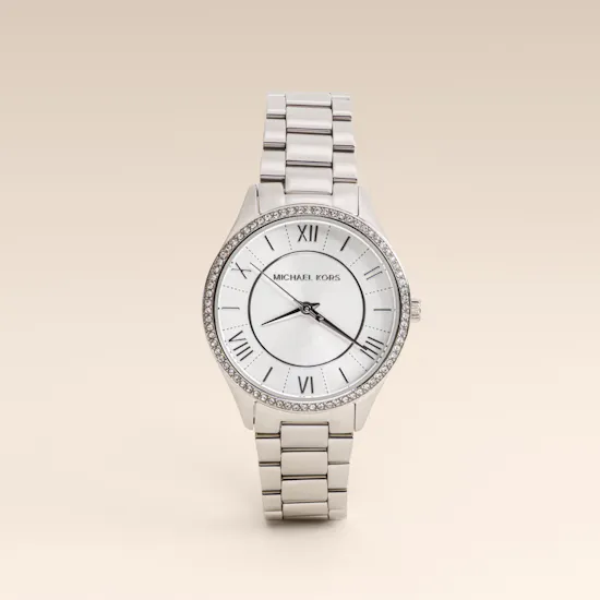 Michael Kors Mini Lauryn Silver-Tone Gift Set