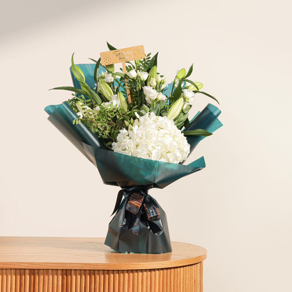 شوكولاتة سادة من فلاورد | زهور الحمدالله علي السلامه