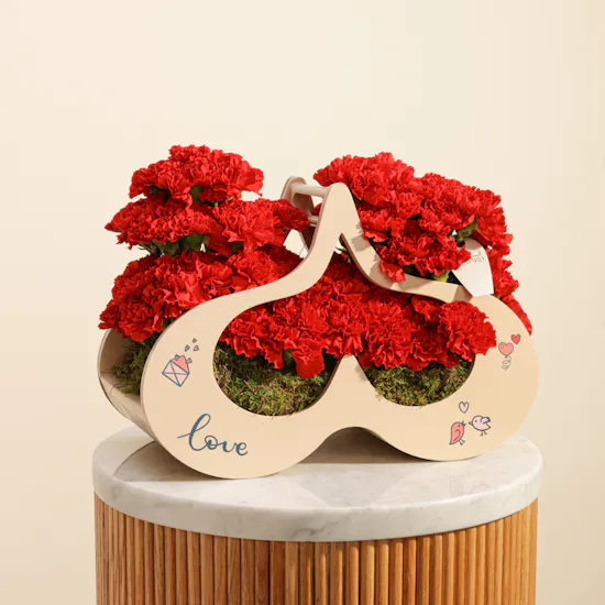 Radiant Romance Flowers Arrangement