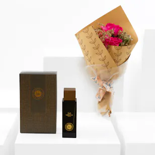 عطر شذى من جزيل | باقة ورد جوري