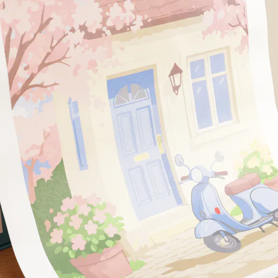 uPaint Gardens of Yesterday Paint by Numbers Kit