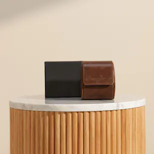 Heisse & Söhne Watch Roll Vintage 1 Brown Watch Box