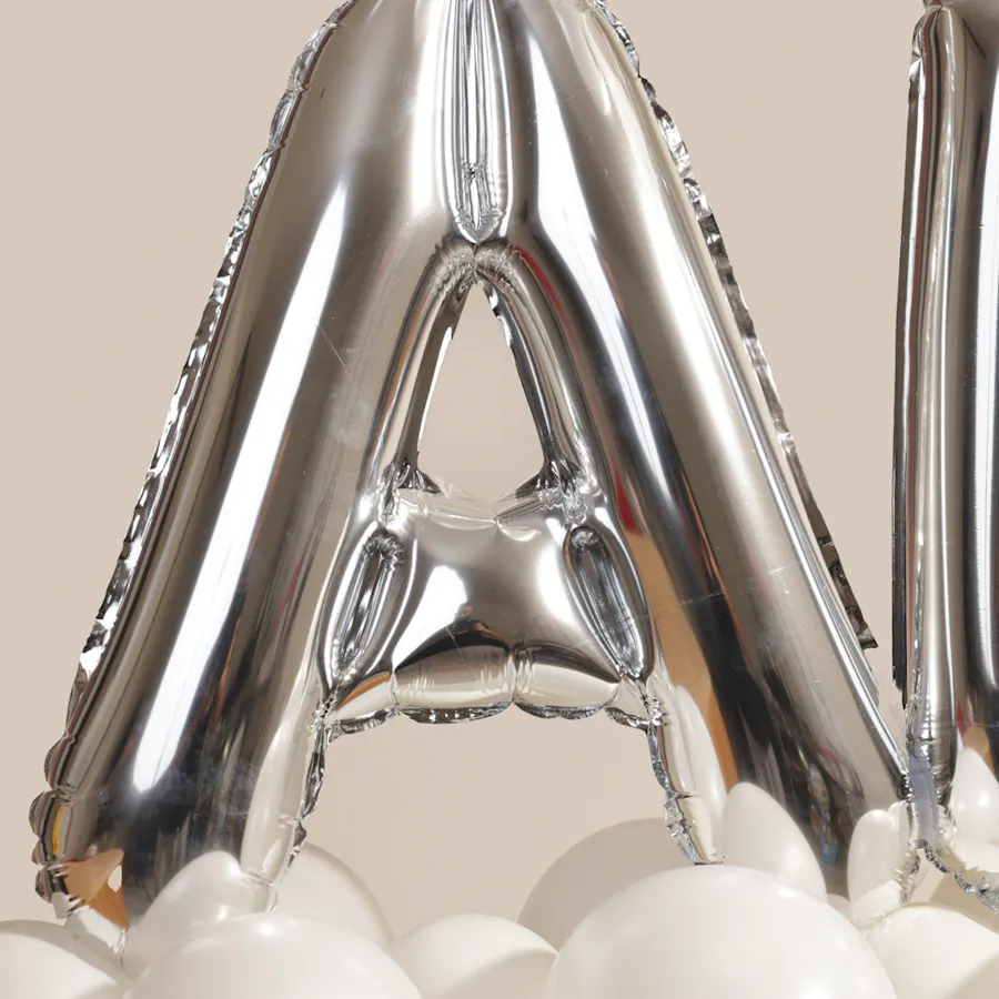Balloonizer Customized Letters Balloons Set 5
