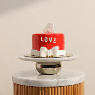 Floward Glazed Red Love Cake