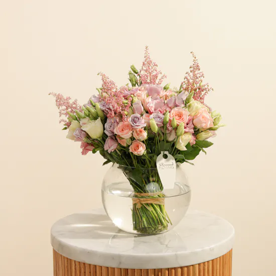 Pastel Flowers Dreams Vase