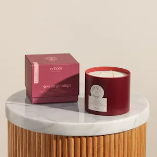 Echoes New Year Spirit Large Candle