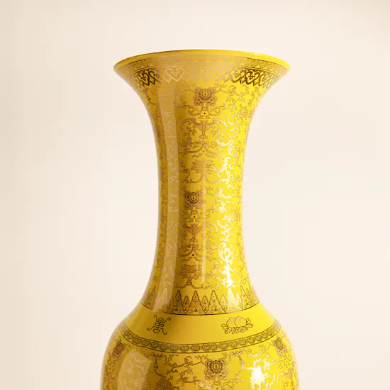 Luxurious Gold Pattern Vase 180 CM