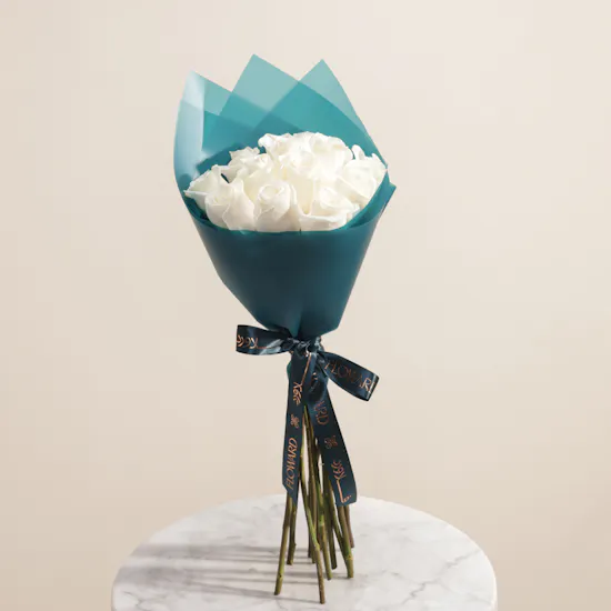 Venchi Murrine Gianduiotto Blue Gift Box | Soft Serenity Flowers