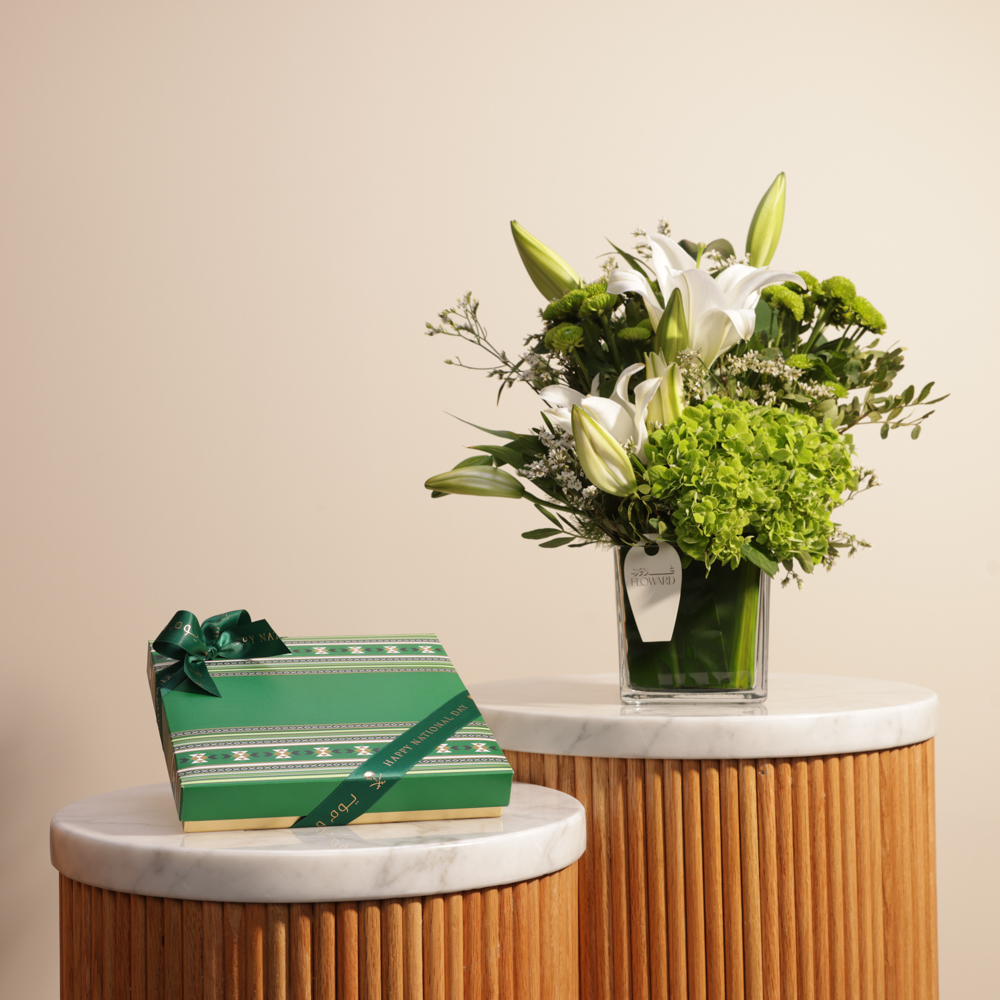 صندوق شوكولاتة من باتيل | مزهرية ساحرة