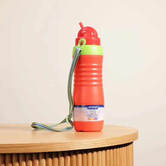 Back to School Pink Backpack & Bottle Set