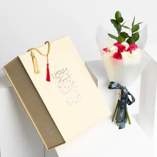 Almabakhir Bakhoor Burner Luxury Set | Roses 