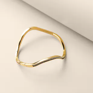 Charriol Forever Gold Plated Women's Bangle Charriol Forever Gold Plated Women's Bangle